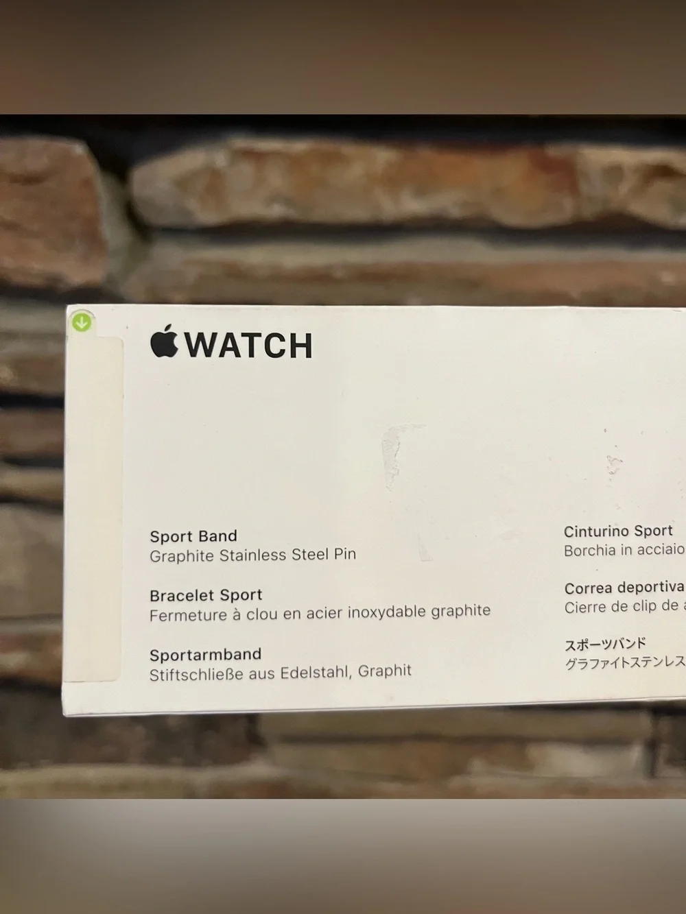 Apple Watch Sport Band Midnight Dark Navy 45mm